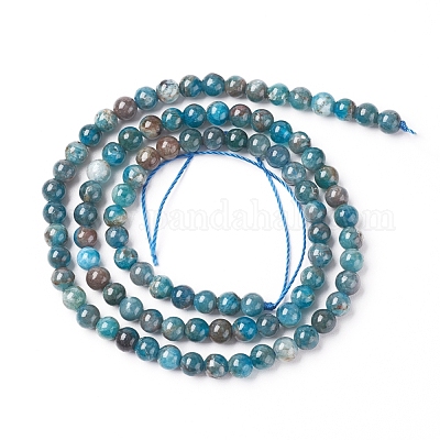 Natural Apatite Beads Strands&nbsp;X-G-L554-01-4mm-1