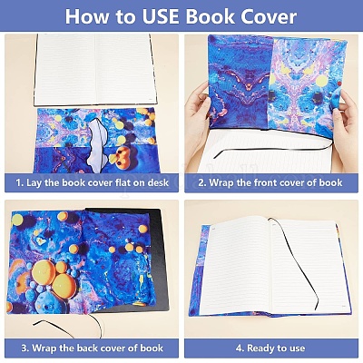 Polyester Book Covers&nbsp;OFST-WH0009-029-1