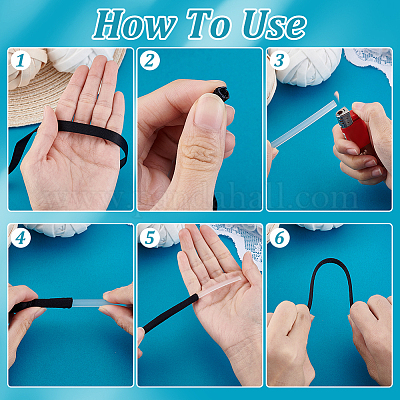 Polyester Elastic Cords&nbsp;EC-WH0026-026A-1