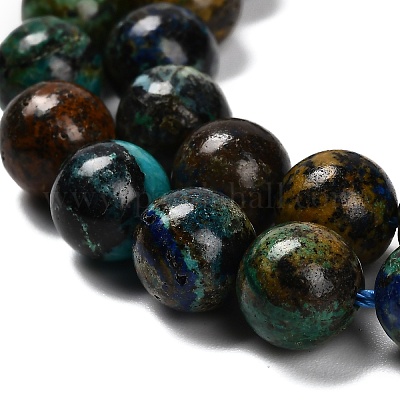 Natural Azurite Beads Strands&nbsp;G-P568-A01-01-1
