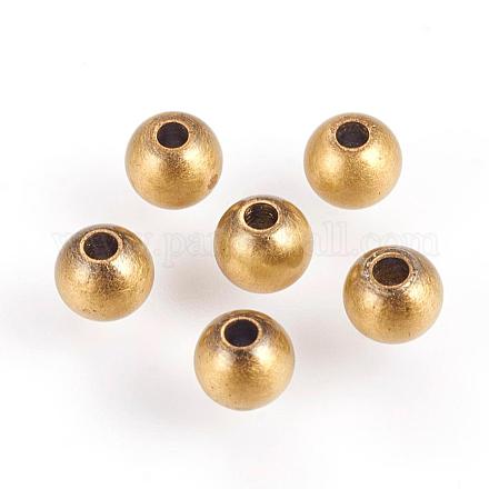 Brass Beads&nbsp;KK-K176-37AB-1