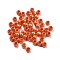 UV Plating Rainbow Iridescent Acrylic Beads, Barrel, Large Hole Beads, Chocolate, 6x4.5mm, Hole: 3.5mm