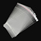 OPP Cellophane Bags, Rectangle, Clear, 15.5x8cm, Hole: 8mm, Unilateral Thickness: 0.035mm, Inner Measure: 10x8cm