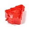 Christmas Theme ABS Plastic Classic Mini Press Apple Pie Molds, Baking Tools, Christmas Tree, 135x92x42.5mm