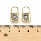 Brass Pendants&nbsp;KK-K355-10G-3
