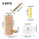Beechwood Hook Hanger&nbsp;HJEW-WH0014-57-2