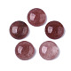 Natural Strawberry Quartz Gemstone Cabochons&nbsp;G-T020-18mm-16-1