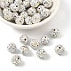 Polymer Clay Rhinestone Beads&nbsp;RB-N006-18-1