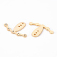 Brass Stud Earring Findings&nbsp;KK-Q766-016-NF-2