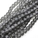 Baking Paint Transparent Glass Bead Strands&nbsp;GLAA-S031-10mm-12-1