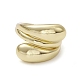 Rack Plating Brass Open Cuff Rings&nbsp;RJEW-K257-12G-2
