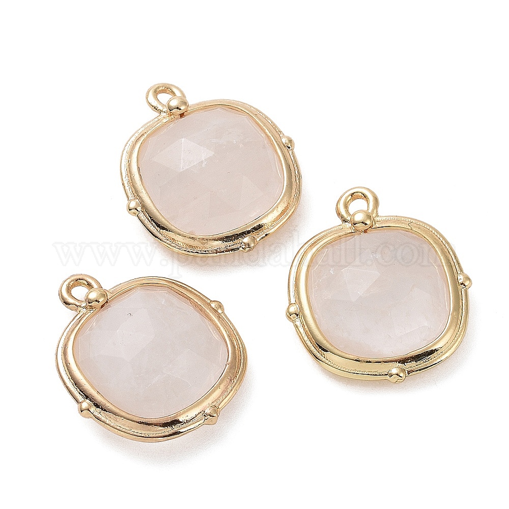 Faceted Pure Quartz Pendant