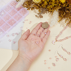 630Pcs 15 Styles Electroplate Glass Beads&nbsp;EGLA-PA0001-35