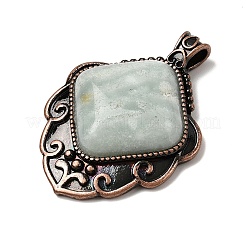 Natural Flower Amazonite Pendants&nbsp;G-A297-03R-20