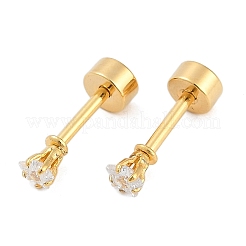 Star Glass Ear Fake Plugs&nbsp;EJEW-H105-23G-A