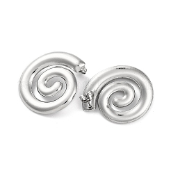 304 Stainless Steel Spiral Stud Earrings&nbsp;EJEW-K295-18P