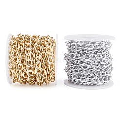 Aluminium Twisted Curb Chains&nbsp;CHA-TA0001-04