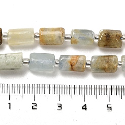 Natural Blue Calcite Beads Strands&nbsp;G-N327-06-05