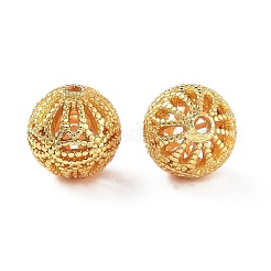 Rack Plating Brass Beads&nbsp;KK-S377-13G