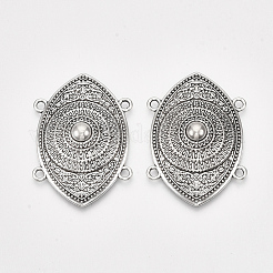 Tibetan Style Alloy Multi Strand Links&nbsp;TIBE-S314-59AS-LF