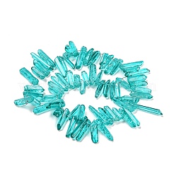 Natural Dyed Quartz Beads Strands&nbsp;G-M412-02