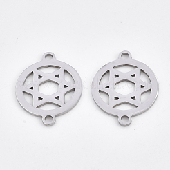 Tarnish Resistant 201 Stainless Steel Links connectors&nbsp;STAS-T044-36P