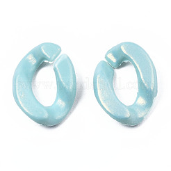 Spray Painted Acrylic Linking Rings&nbsp;MACR-S280-06A-02