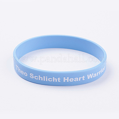Silicone Inspirational Wristbands Bracelets&nbsp;BJEW-J176-B01