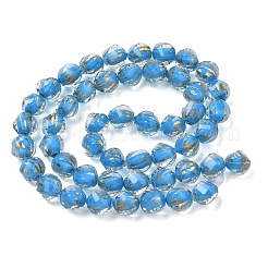 Resin & Glass Beads Strands&nbsp;GG-CBA48D8-01B