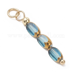 Electroplate Glass Pendants&nbsp;PALLOY-JF04931
