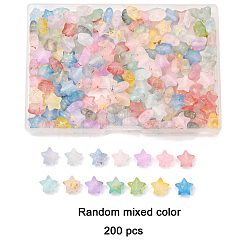 200Pcs Frosted Acrylic Charms&nbsp;OACR-FP0001-25