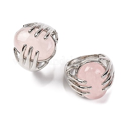 Oval Natural & Synthetic Gemstone Finger Ring&nbsp;G-Q184-06P