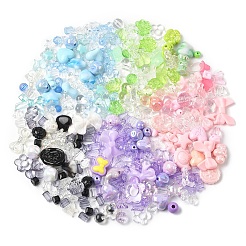 60G Opaque & Transparent Acrylic Beads&nbsp;MACR-YW0003-82A