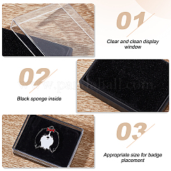 Plastic Badge Storage Box&nbsp;CON-WH0086-121E