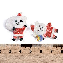Christmas Theme Opaque Resin Decoden Cabochons&nbsp;RESI-M050-02