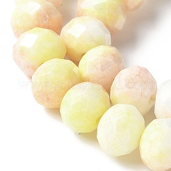 Electroplate Glass Beads Strands&nbsp;LAMP-S068-11G