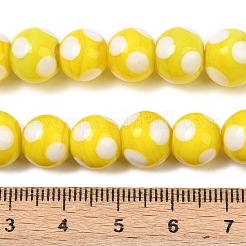 Handmade Lampwork Beads&nbsp;LAMP-D002-10mm-01D