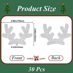 Christmas Theme Felt Fabrics Hair Accessories Findings&nbsp;FIND-WH20004-14D