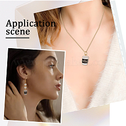 80Pcs Alloy Enamel Pendants&nbsp;ENAM-SC0004-08