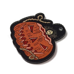 Halloween Printing Acrylic Pendants&nbsp;FIND-K017-01B