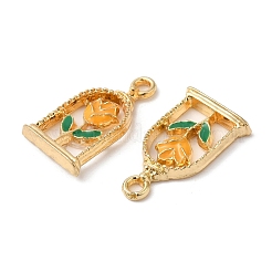 Eco-friendly Alloy Enamel Pendants&nbsp;X-PALLOY-M212-08G