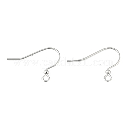 Brass Earring Hooks&nbsp;KK-H258-06F-S