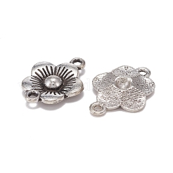 Tibetan Style Zinc Alloy Connector Charms&nbsp;FIND-WH0048-44