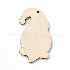 Christmas Single Face Printed Wood Big Pendants&nbsp;LS-WOOD-H102-01I