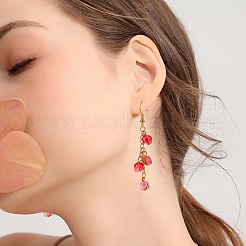 100Pcs 2 Styles Synthetic Coral Flower Rose Beads Strands&nbsp;CORA-SP0001-16