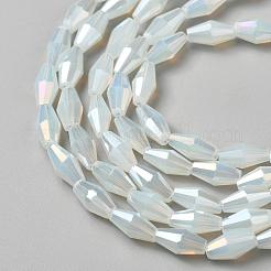 Imitation Opalite Glass Beads&nbsp;GLAA-P001-06A-01
