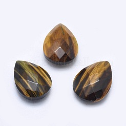 Natural Tiger Eye Cabochons&nbsp;G-P384-D05