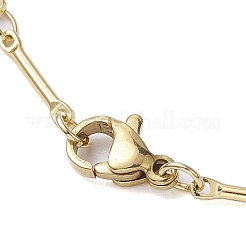 304 Stainless Steel Disc Charm Bracelets&nbsp;BJEW-JB10560
