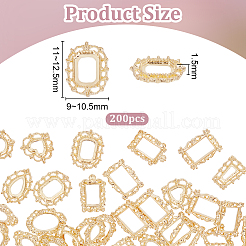 Alloy Cabochons&nbsp;MRMJ-WH0082-77