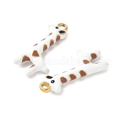 304 Stainless Steel Enamel Pendants&nbsp;STAS-I346-35G